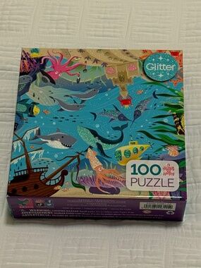 Under the Deep Blue Sea 100pc glitter puzzle